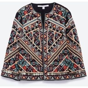 ZARA EMBROIDERED JACKET